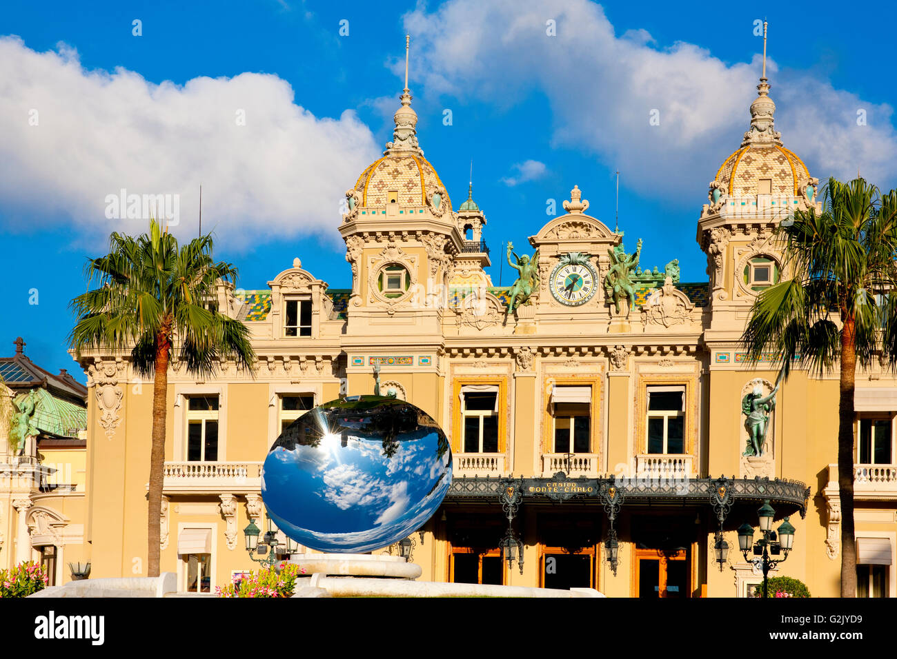 Casino De Casino de Monte Carlo, Monaco Banque D'Images