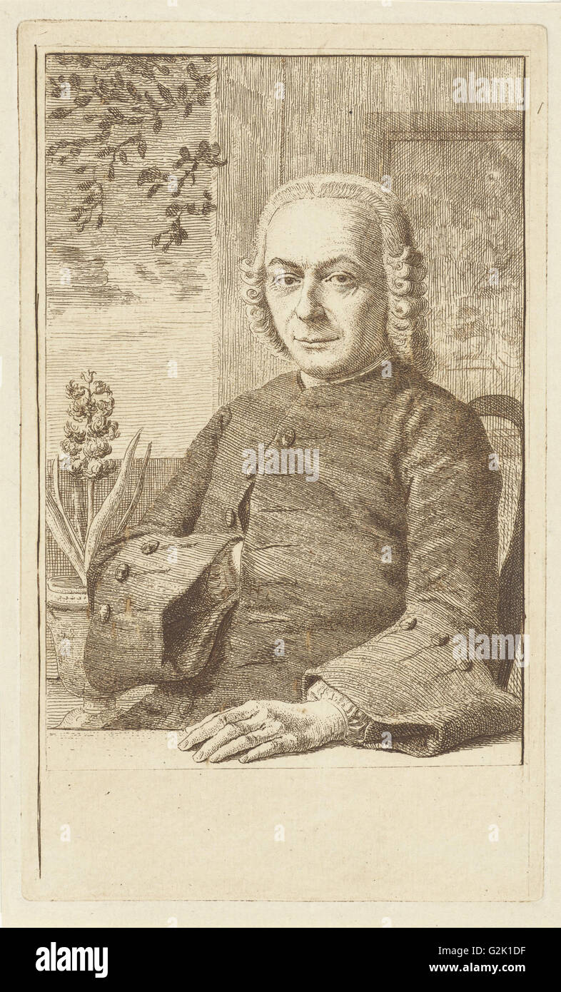 Portrait de George Voorhelm, Cornelis van Noorde, 1741 - 1795 Banque D'Images