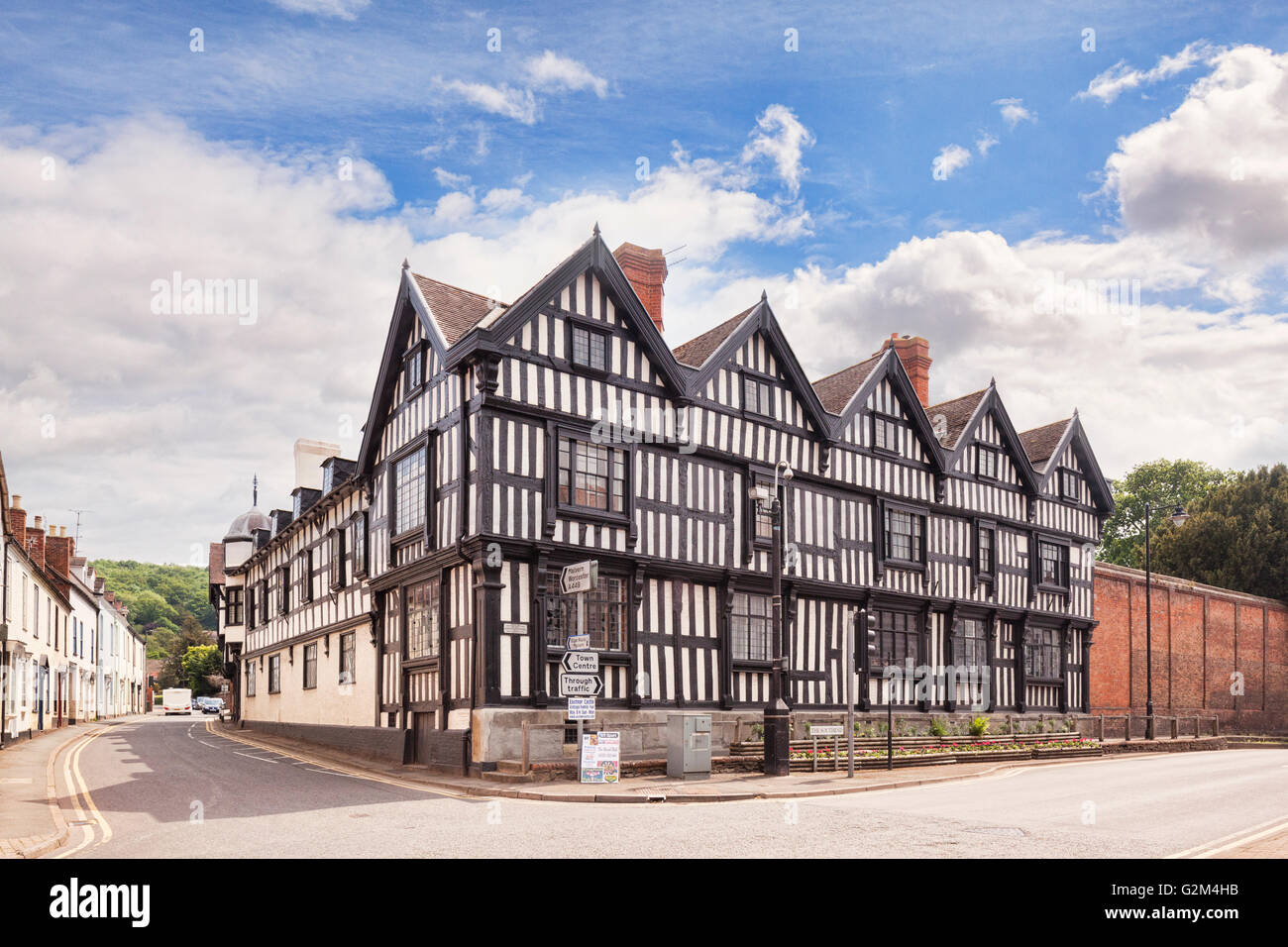 Parc Ledbury, Ledbury, Herefordshire, Angleterre, RU Banque D'Images