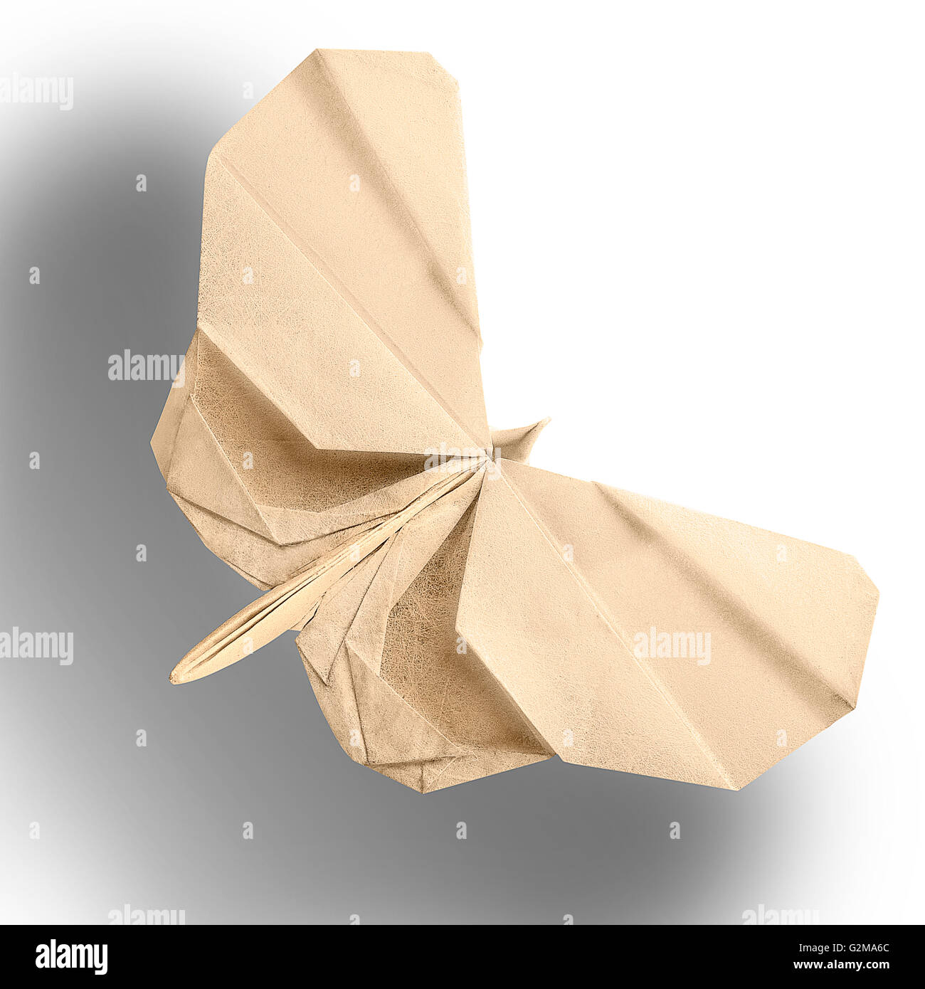 Papillon Origami Banque D'Images
