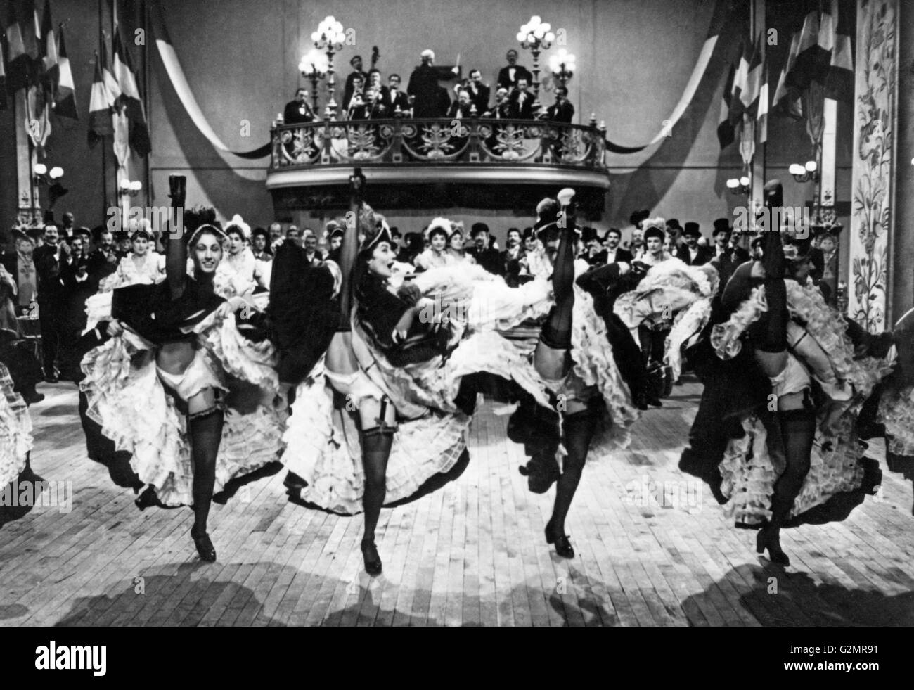 Pouvez pouvez dancers,1900-10 Banque D'Images