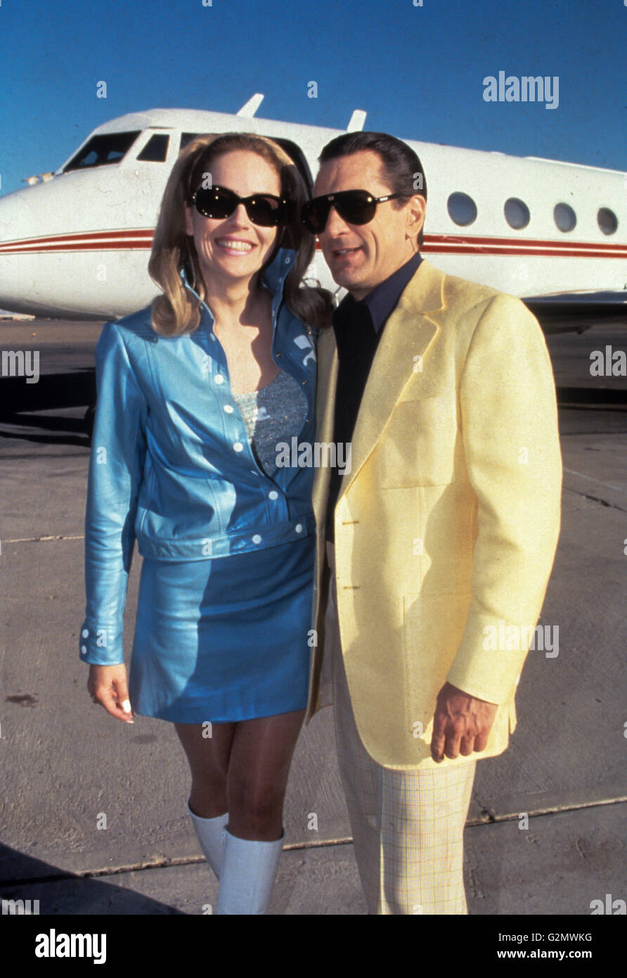 Sharon Stone,Robert de Niro,Jouer casino Banque D'Images