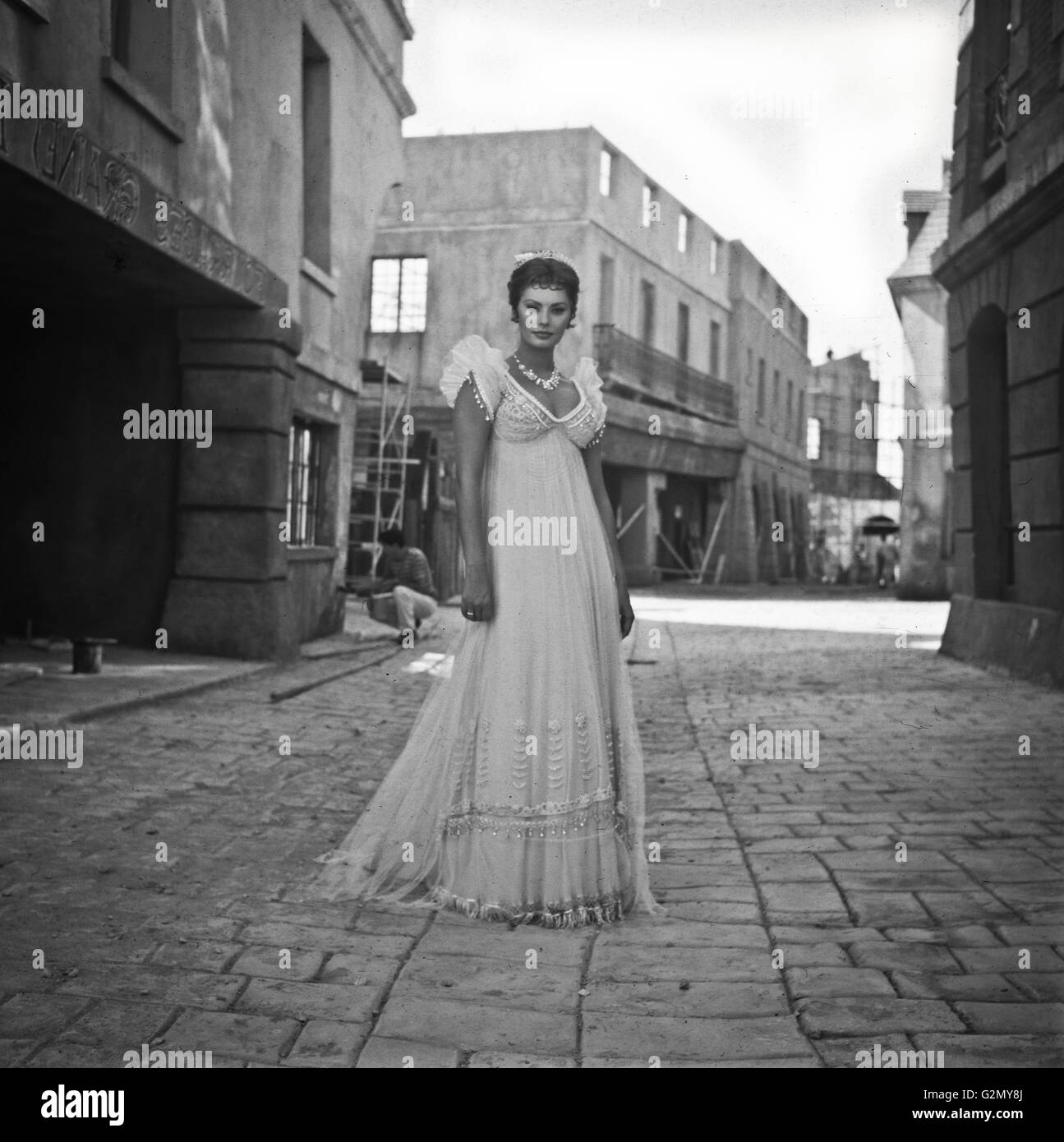 Sophia Loren 60s Banque D'Images