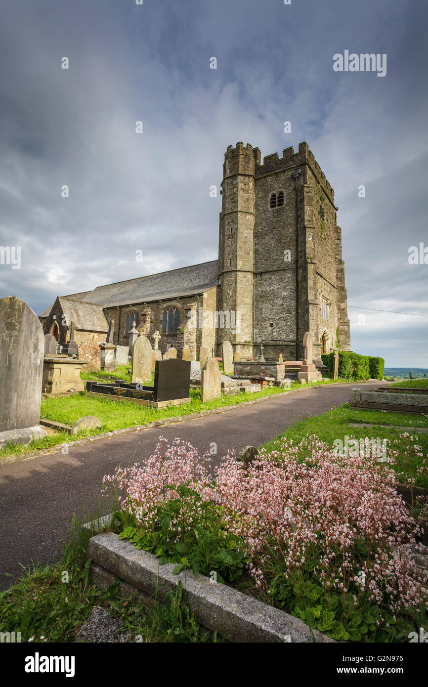 Église de Illtyd Gwynno, et Dyfodwg, Llantrisant, Rhondda Cynon Taff Banque D'Images
