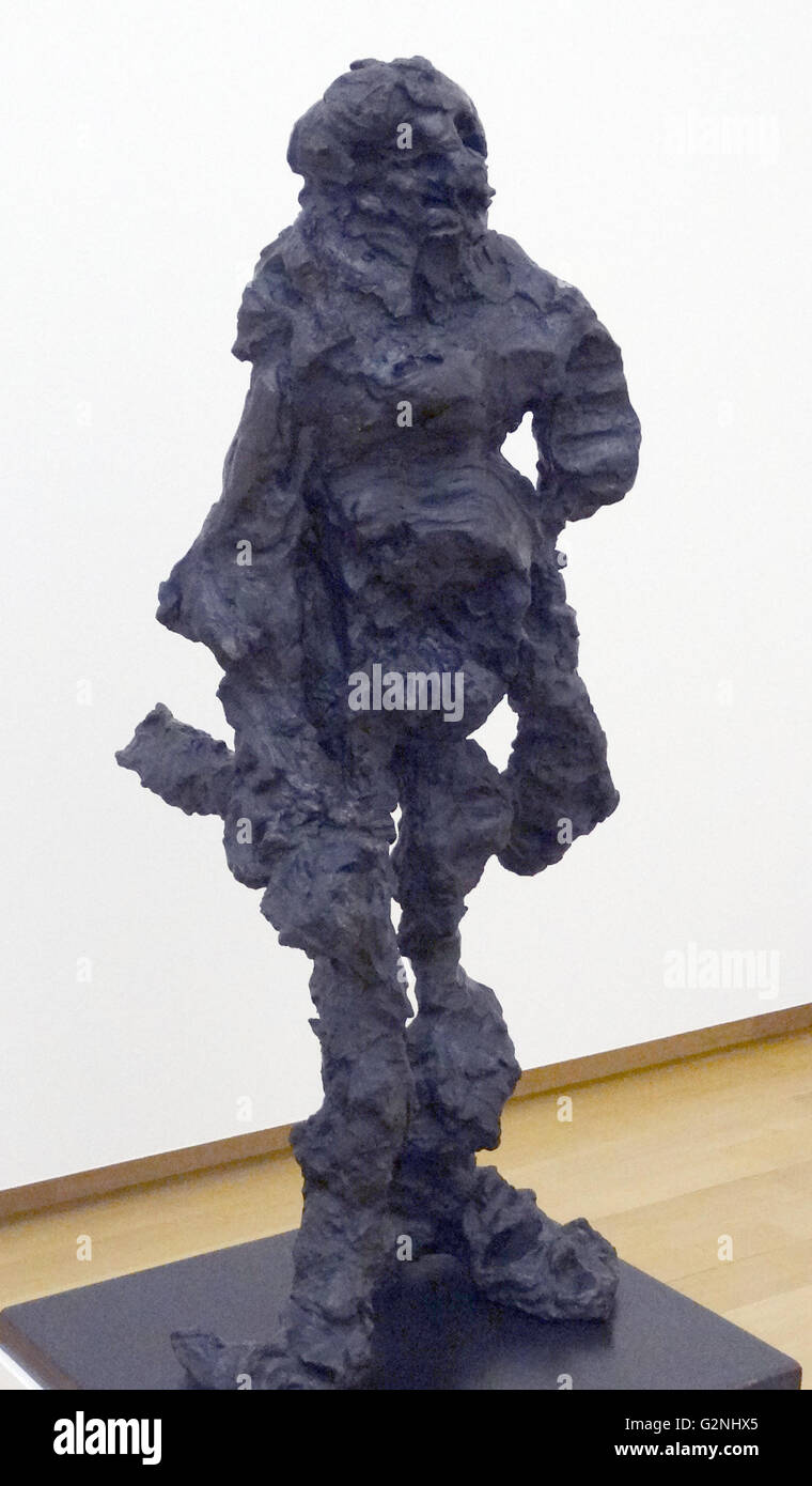 Clam Digger (peint bronze) par Willem de Kooning (1904-1997) Un artiste néerlandais expressionnisme abstrait américain qui est né à Rotterdam, aux Pays-Bas. Banque D'Images