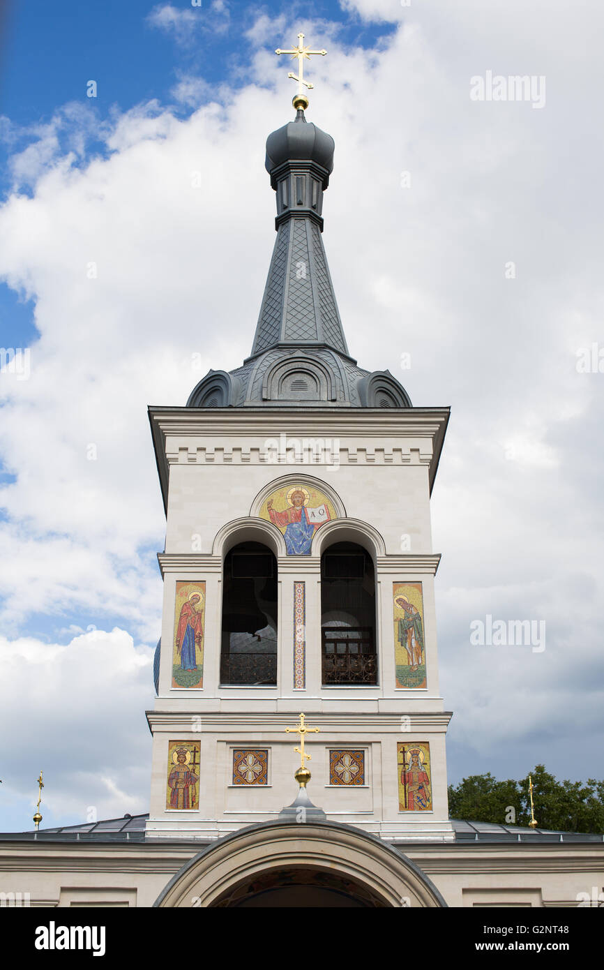 Extras de l'Eglise Orthodoxe belle vue Banque D'Images