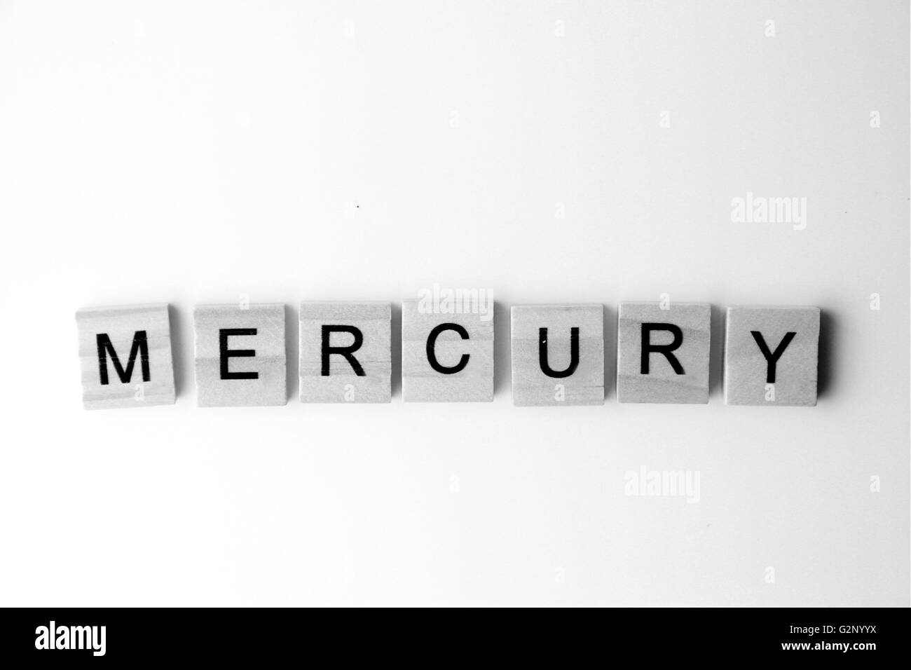 Planète vue du Soleil, Mercure, Vénus, la Terre, Mars, Jupiter, Saturne, Uranus et Neptune. Banque D'Images