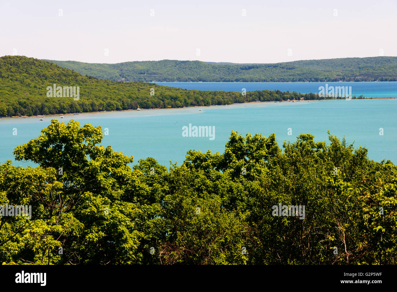 Pictured Rocks National Lakeshore Banque D'Images