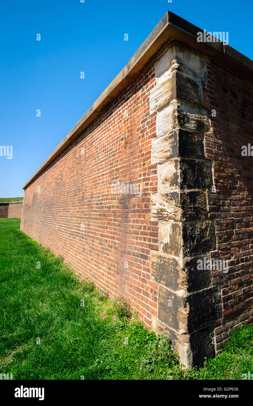 Le Fort McHenry National Monument historique et lieu de culte Banque D'Images