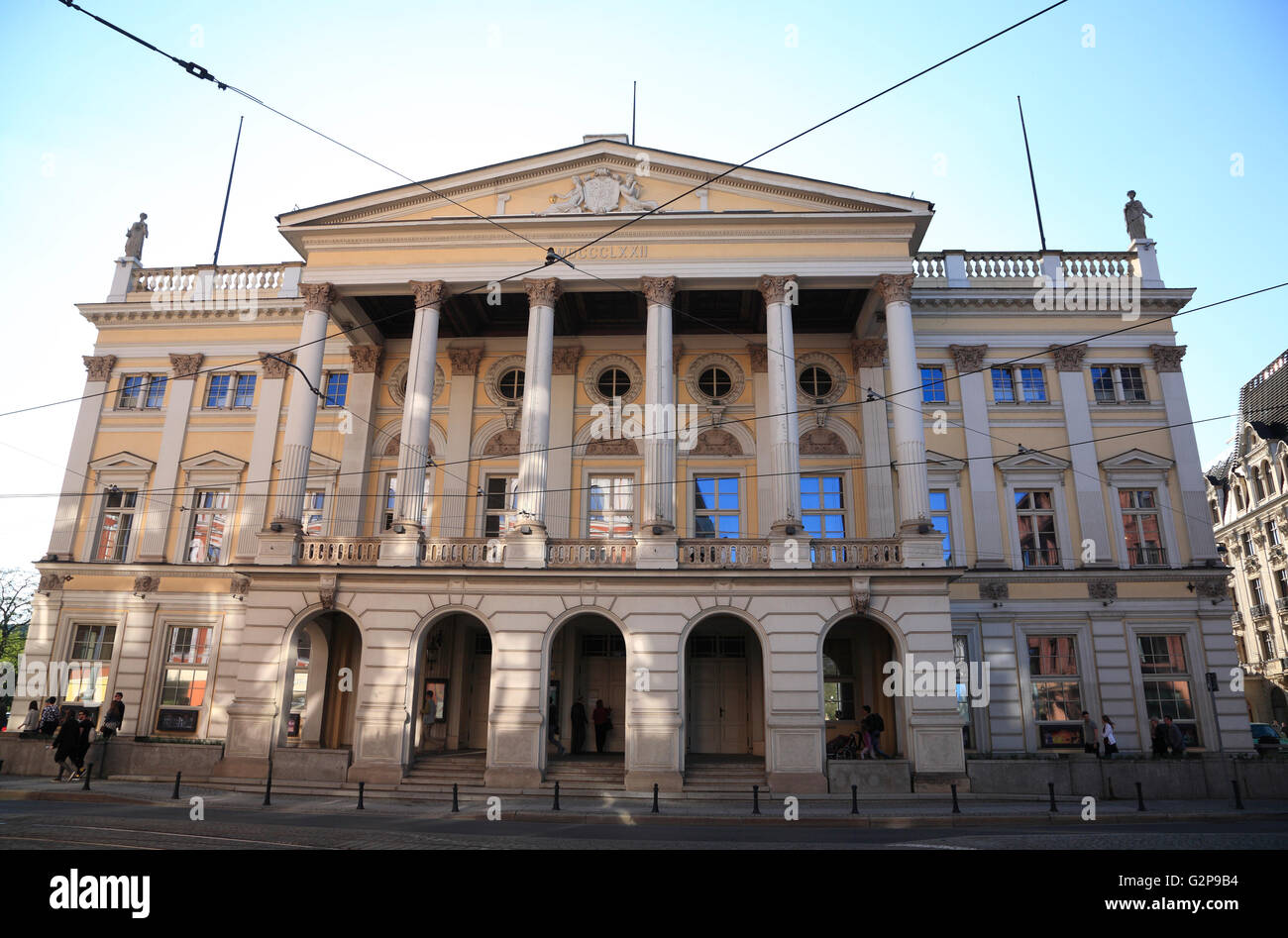 L'opéra, Wroclaw, Silésie, Pologne, Europe Banque D'Images