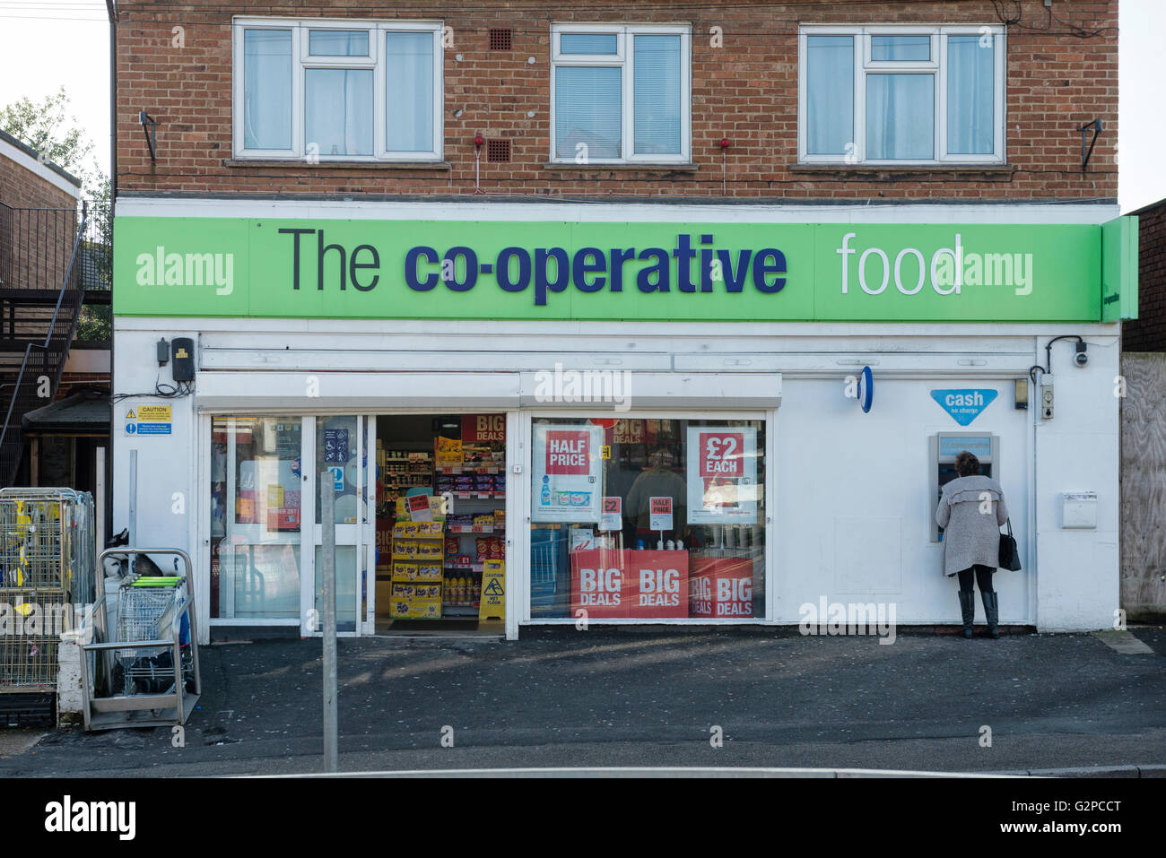 Magasin coopératif. L'Angleterre. UK Banque D'Images