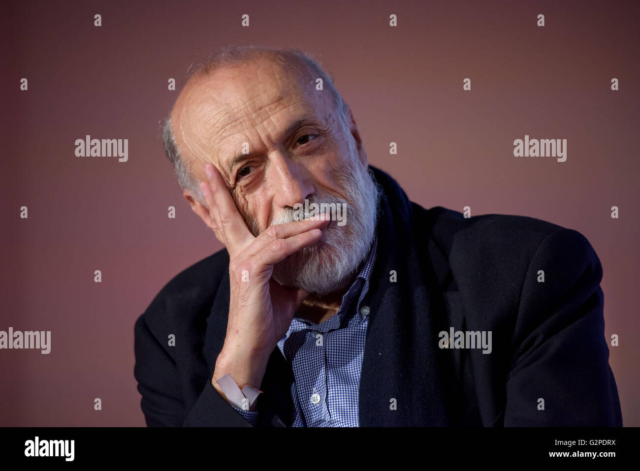 Carlo Petrini Président et fondateur du mouvement Slow Food Banque D'Images