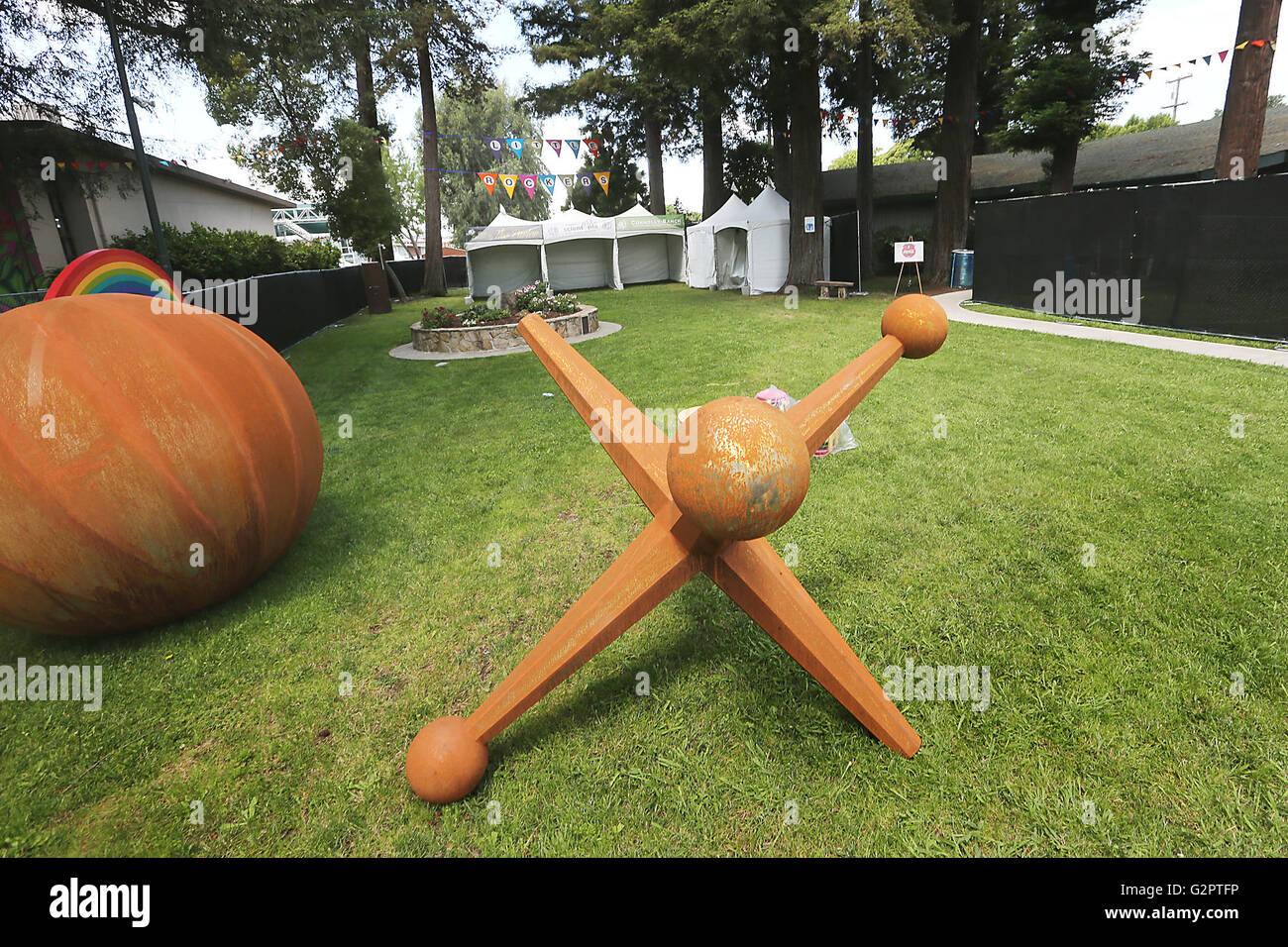 24 mai 2016 - Napa, CA, États-Unis - un nouveau volet d'BottleRock 2016 c'est le peu de Rockers Zone pour les enfants pour les enfants de 8 ans et moins. (Crédit Image : © Napa Valley vous inscrire via Zuma sur le fil) Banque D'Images