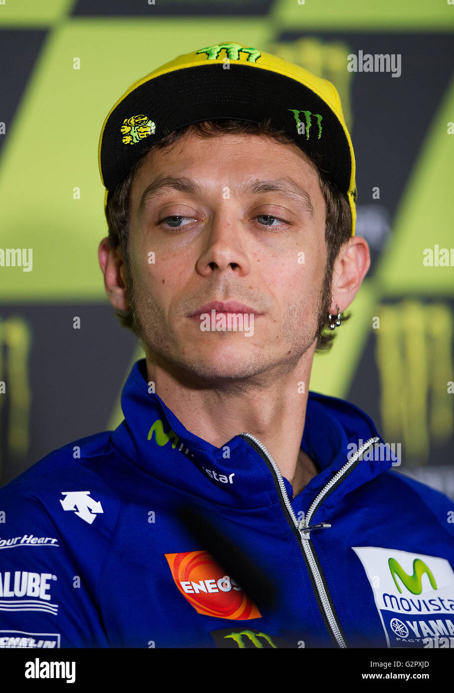 Montmelo Espagne 2 Juin 16 46 Valentino Rossi Ita Yamaha Motogp Movistar Lors De La Conference De Presse Precedent Le Grand Prix Motogp Monster Energy De Catalunya Le Jour 2 De Montmelo Espagne 2 Juin 16 46 Valentino Rossi Ita Yamaha Motogp Movistar Lors De La Conference De Presse Precedent Le Grand Prix Motogp Monster Energy De Catalunya Le Jour 2 De