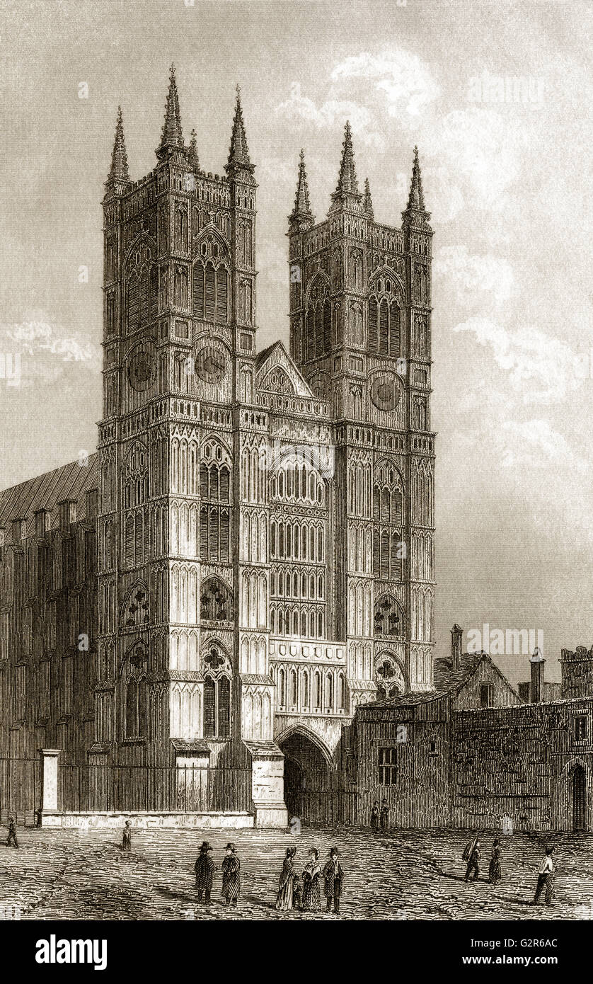 Bad Berka de l'abbaye de Westminster, Londres, Angleterre Banque D'Images