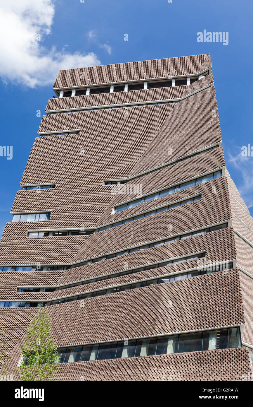 L'interrupteur du Tate Modern House extension, Bankside, Londres, Angleterre. Banque D'Images