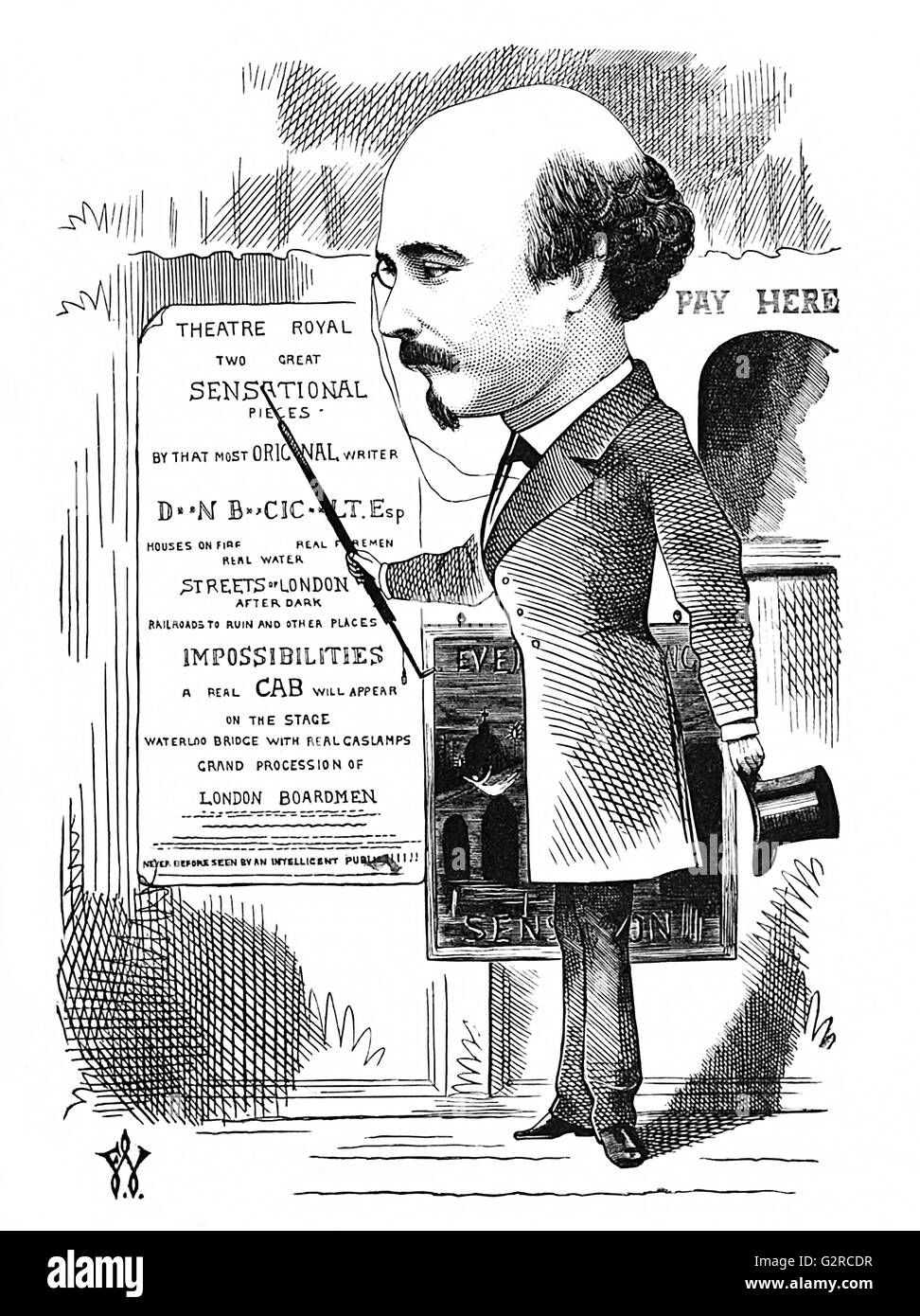 Dion Boucicault Banque D'Images