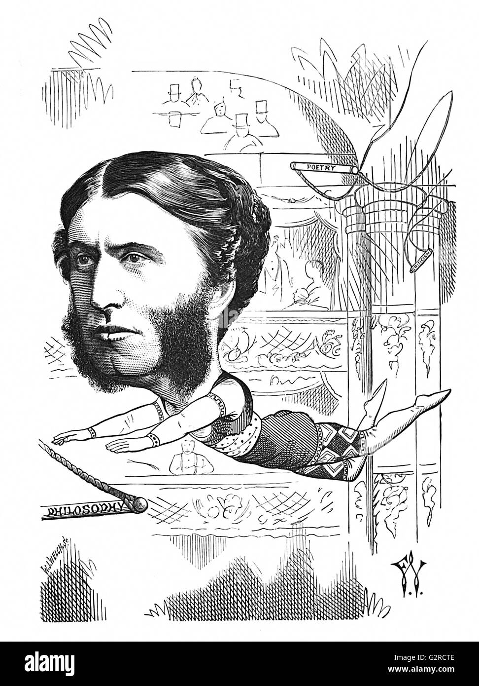 Matthew Arnold Banque D'Images