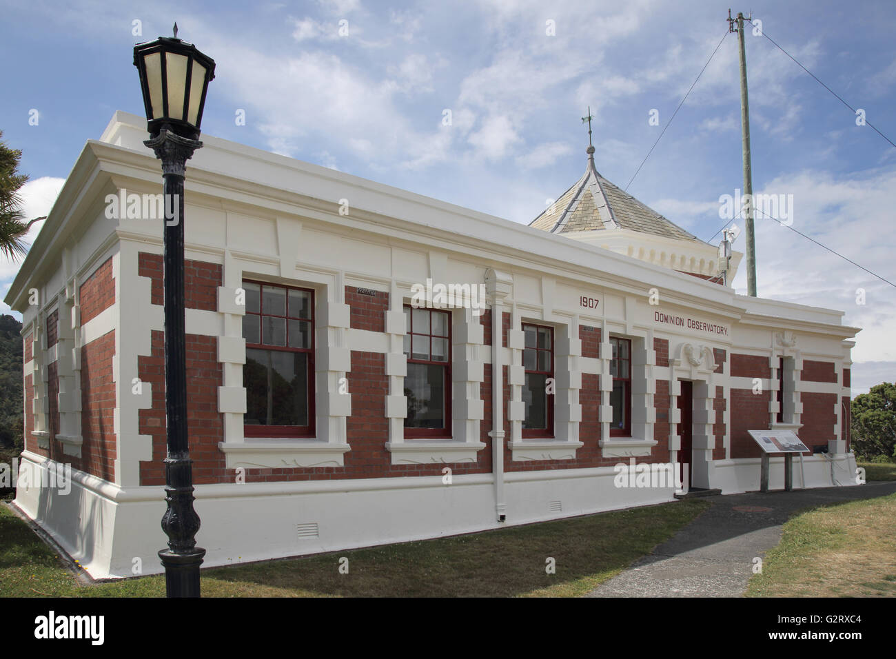 L'observatoire sur l'île du nord wellington de la Nouvelle-Zélande Banque D'Images