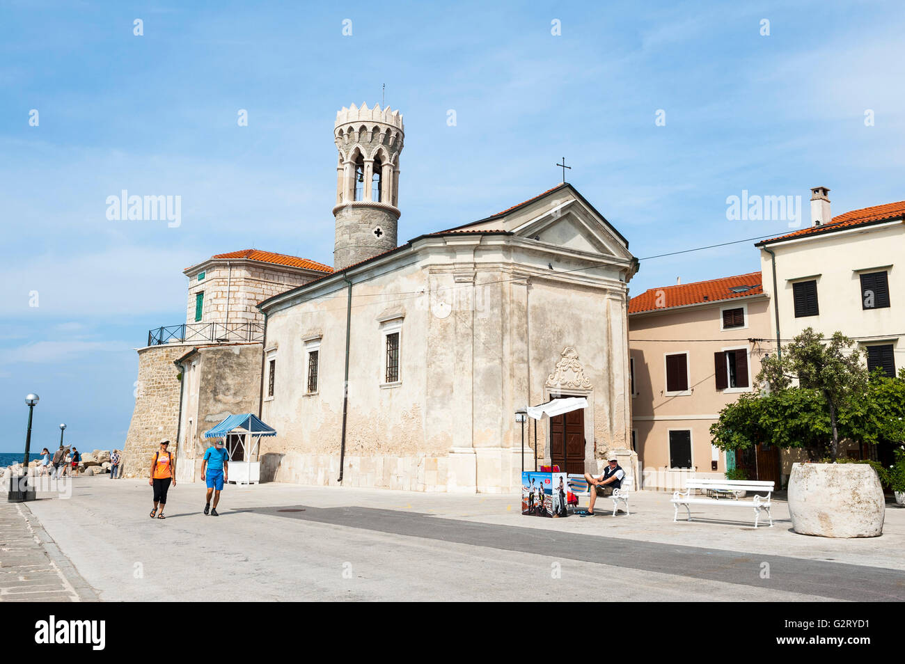 Piran, Slovénie, région de Primorska, Europe Banque D'Images