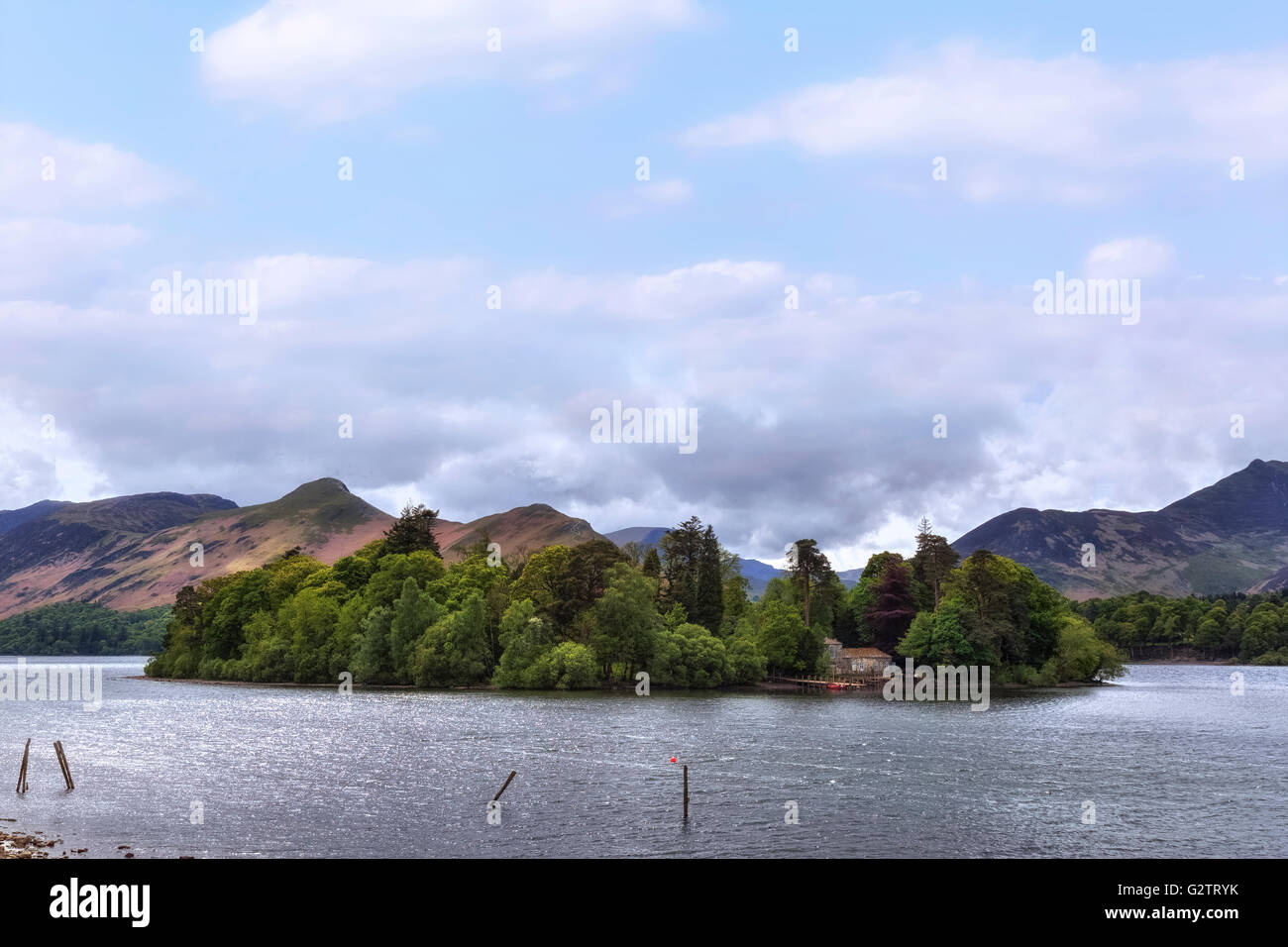 Keswick, Derwentwater, Lake District, Cumbria, England, UK Banque D'Images