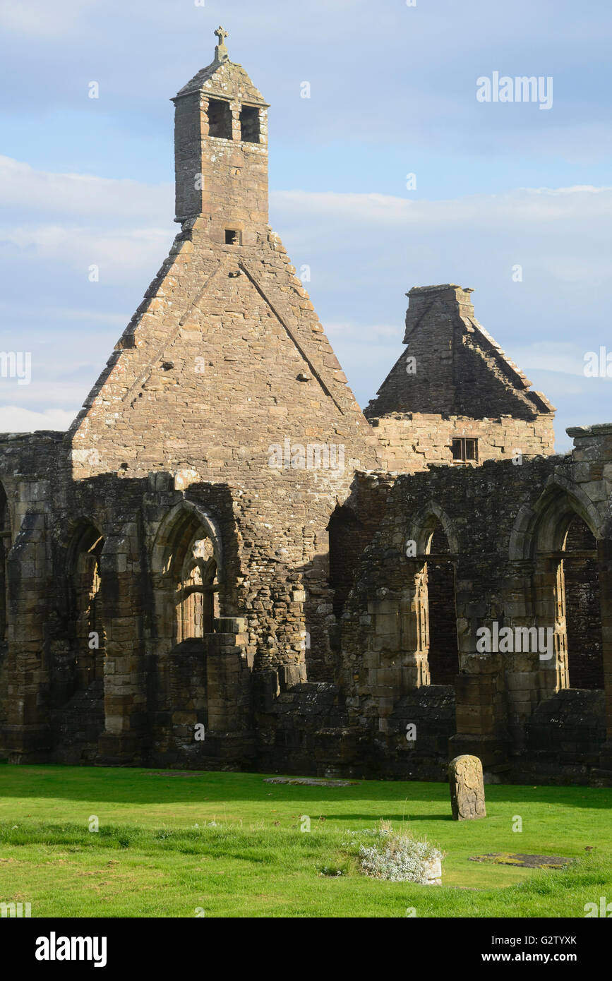 L'Écosse, le pays de Burns, Crossraguel Abbey, Maybole. Banque D'Images