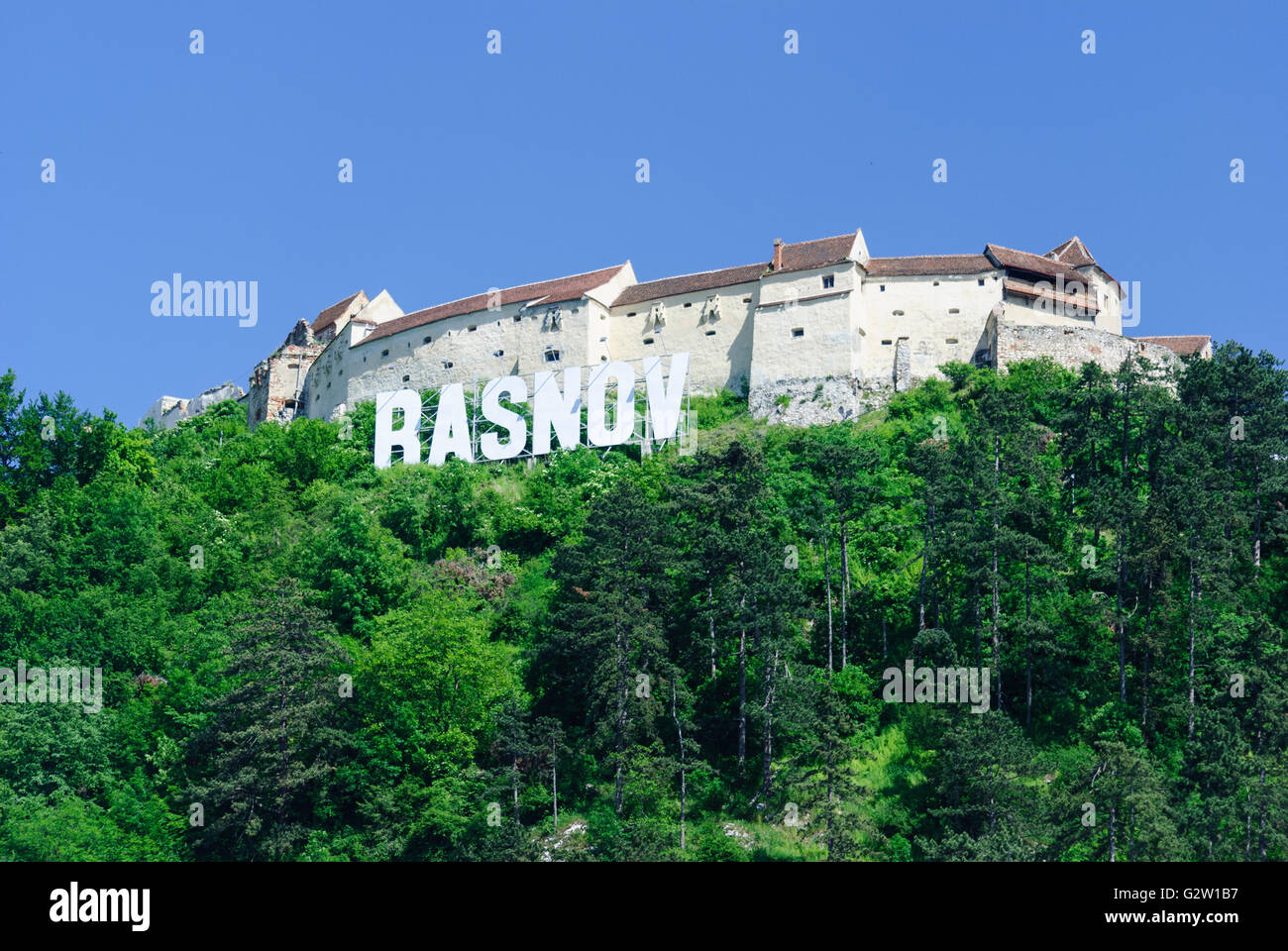 Château, Roumanie, Transylvanie, Transylvanie, Siebenbürgen (Transsilvanien) , Brasov (Rosenau) Banque D'Images