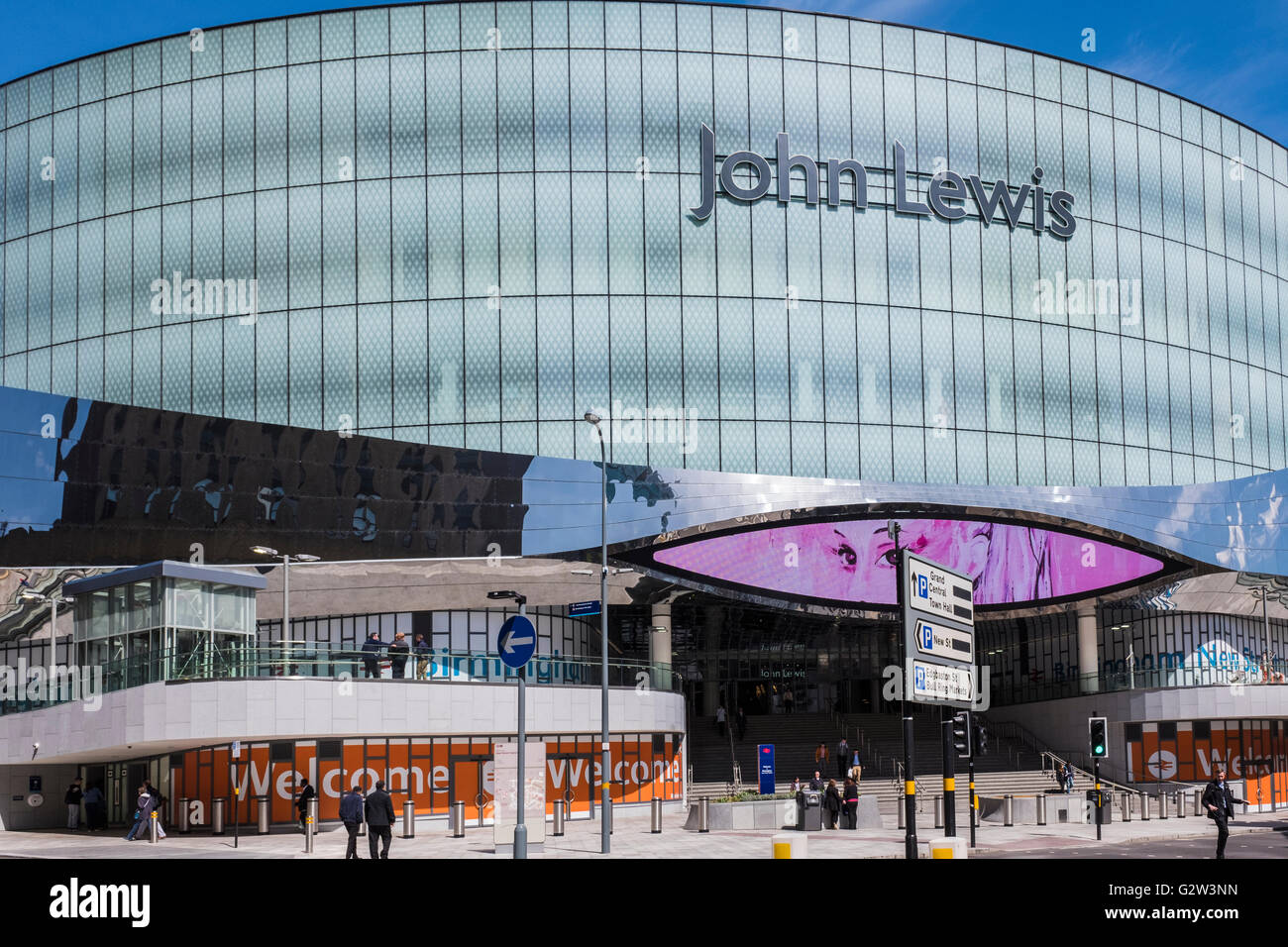 Grand Central, Birmingham, West Midlands, England, Royaume-Uni Banque D'Images