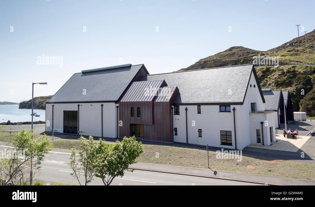 La Distillerie Isle of Harris à Tarbert Western Isles Hébrides extérieures en Écosse United Kingdom. Banque D'Images