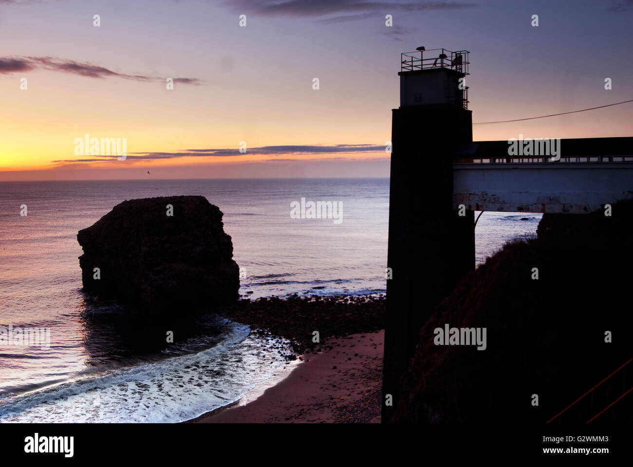 Marsden bay / Les Lea, South Shields Banque D'Images