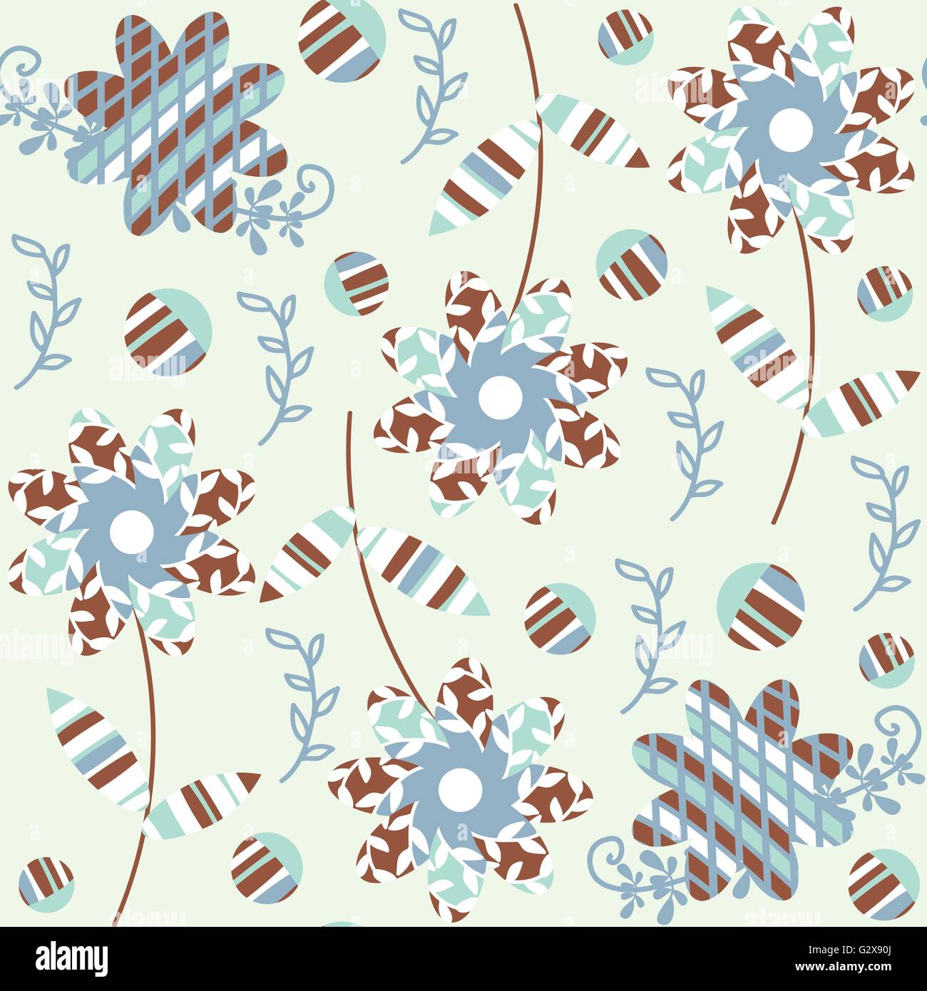 Élégance floral pattern transparente et sans motif dans le menu image vectorielle, swatch Illustration de Vecteur