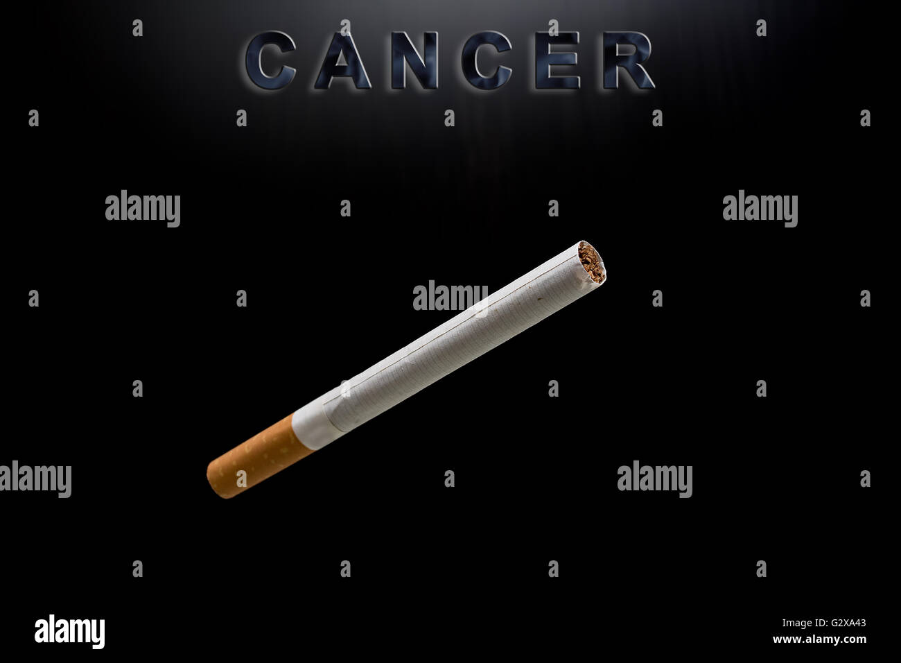 Cancer du tabac Banque de photographies et d’images à haute résolution ...
