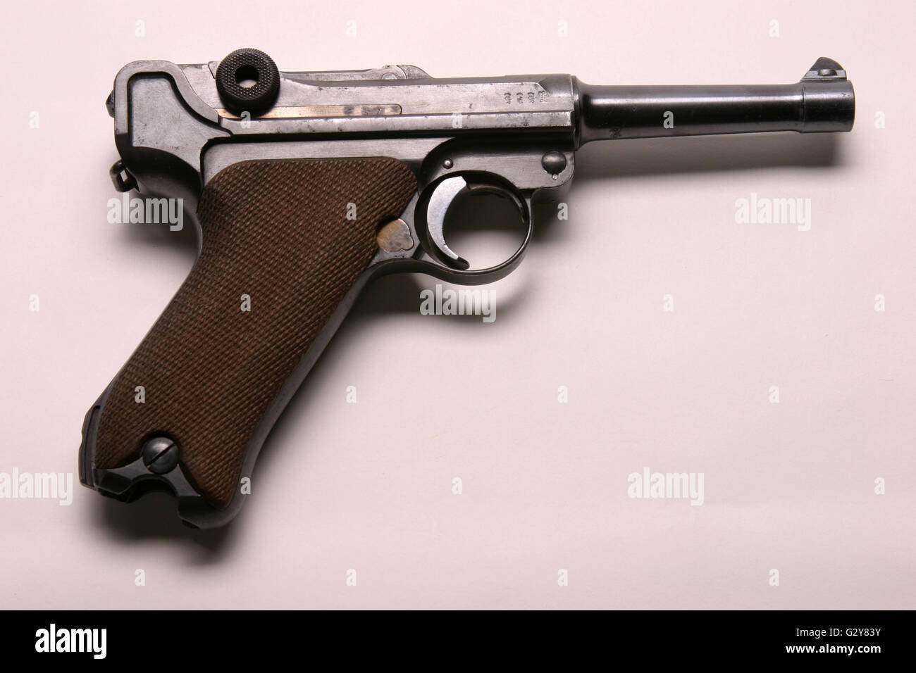 Luger Allemand WWII Banque D'Images