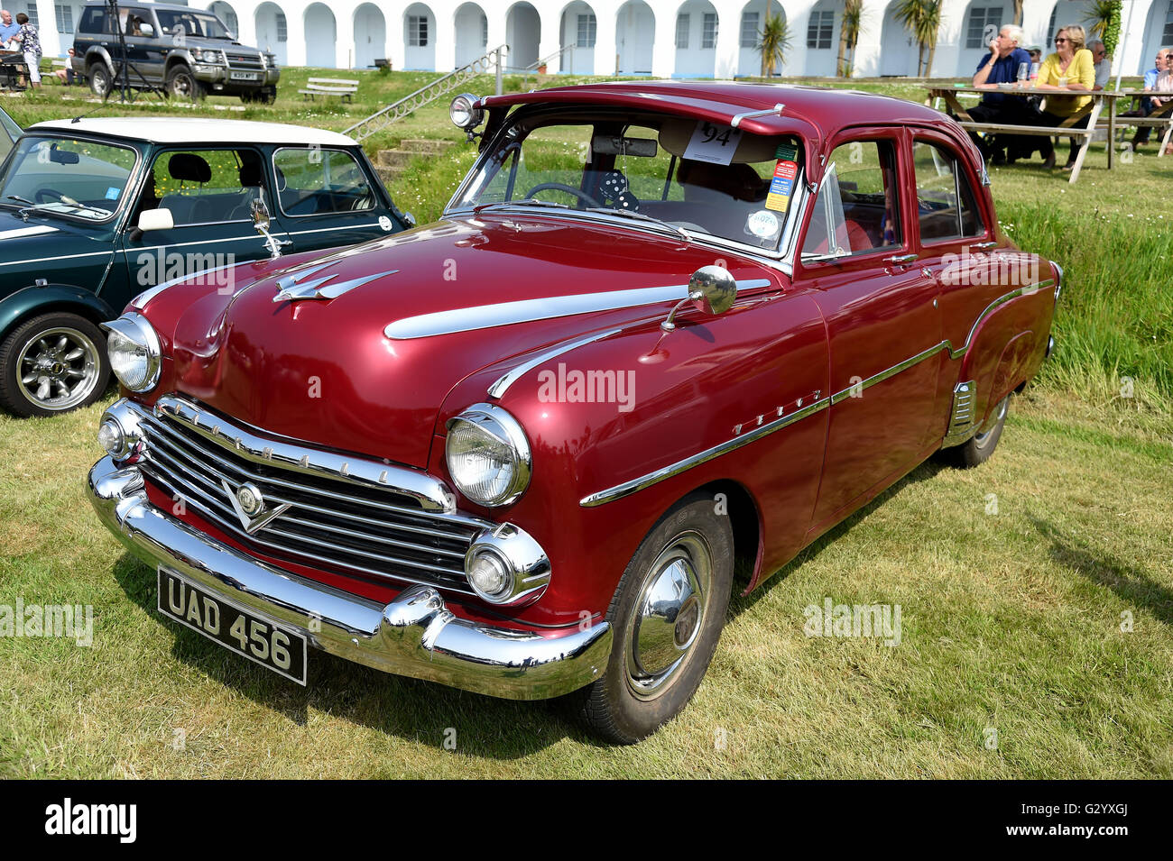 Vauxhall Velox. Visite en voiture classique Banque D'Images