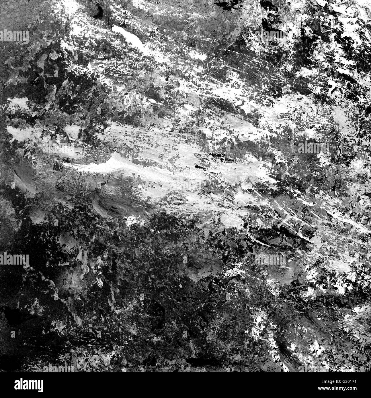 La couche de peinture sur papier. Fragment de peinture Banque D'Images