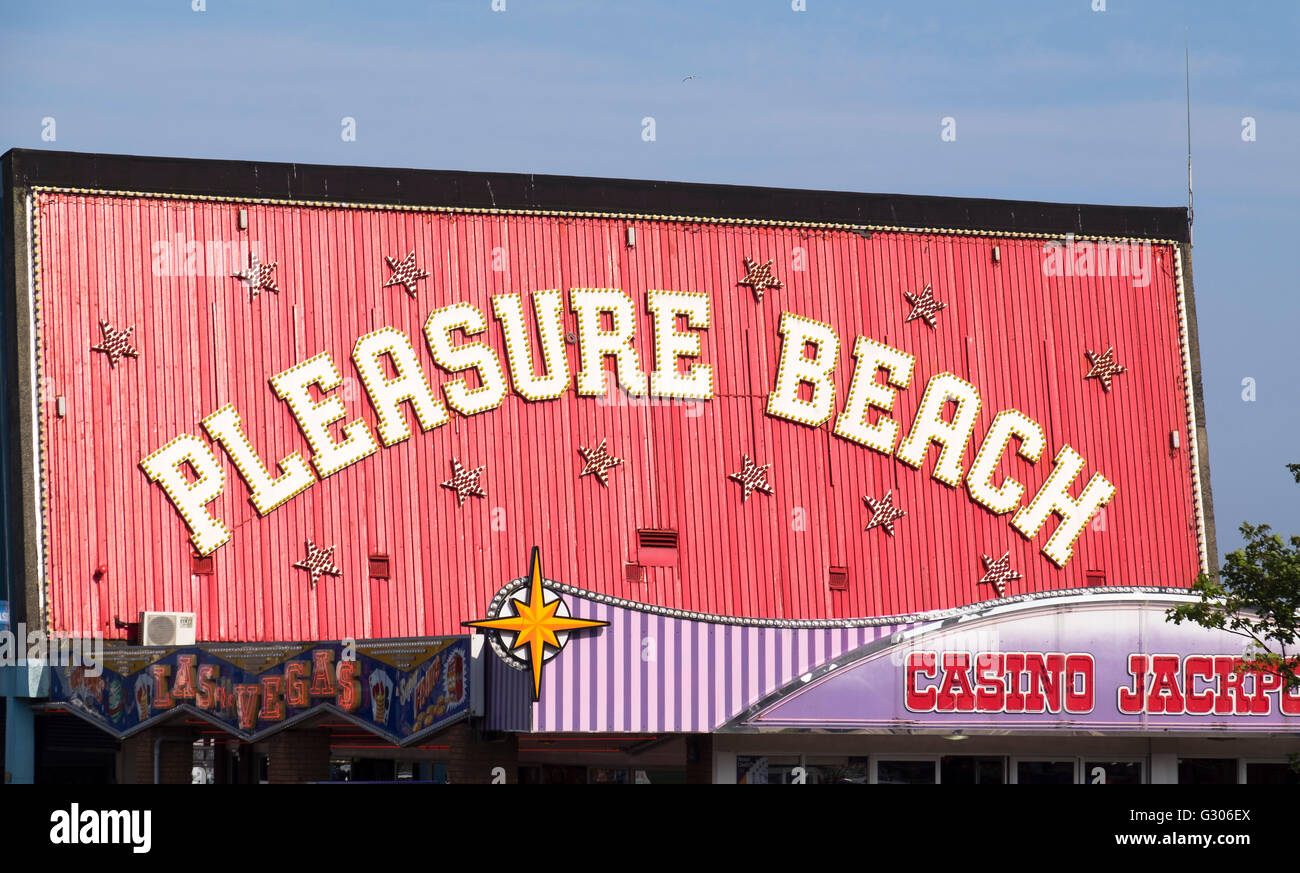 Pleasure Beach, Skegness Lincolnshire Banque D'Images