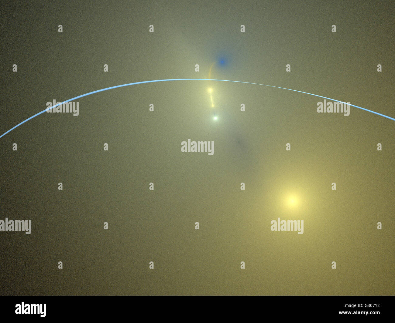 Image d'un fractal numérique avec multicolor Banque D'Images