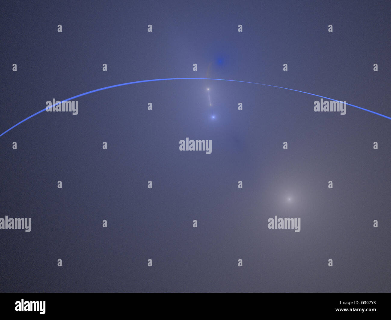 Image d'un fractal numérique avec multicolor Banque D'Images