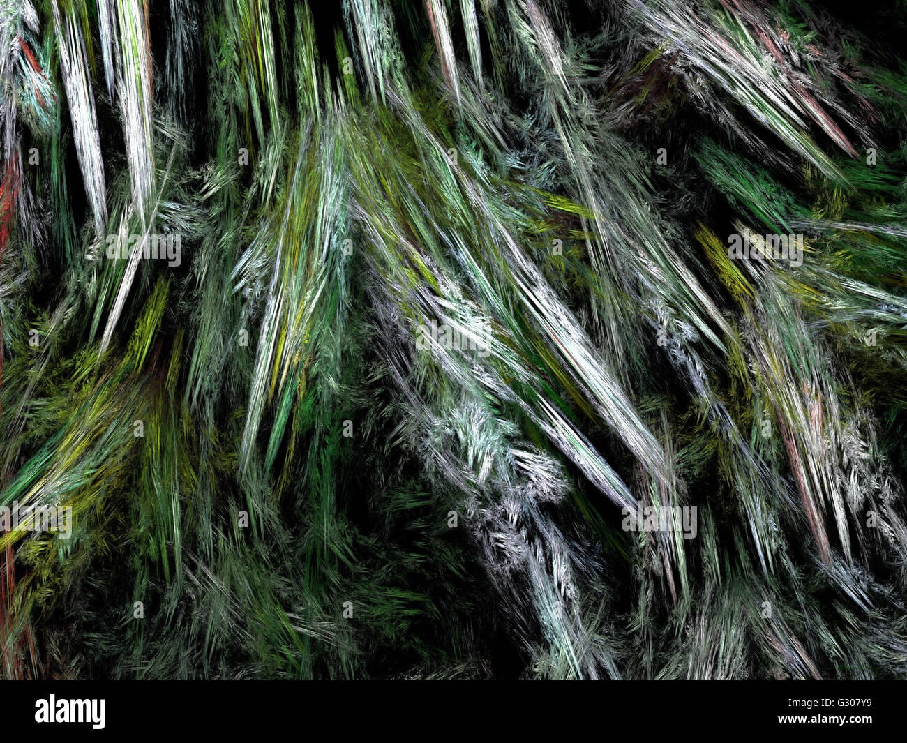 Image d'un fractal numérique avec multicolor Banque D'Images