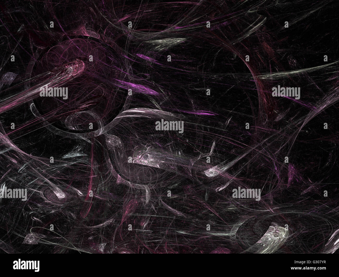 Image d'un fractal numérique avec multicolor Banque D'Images