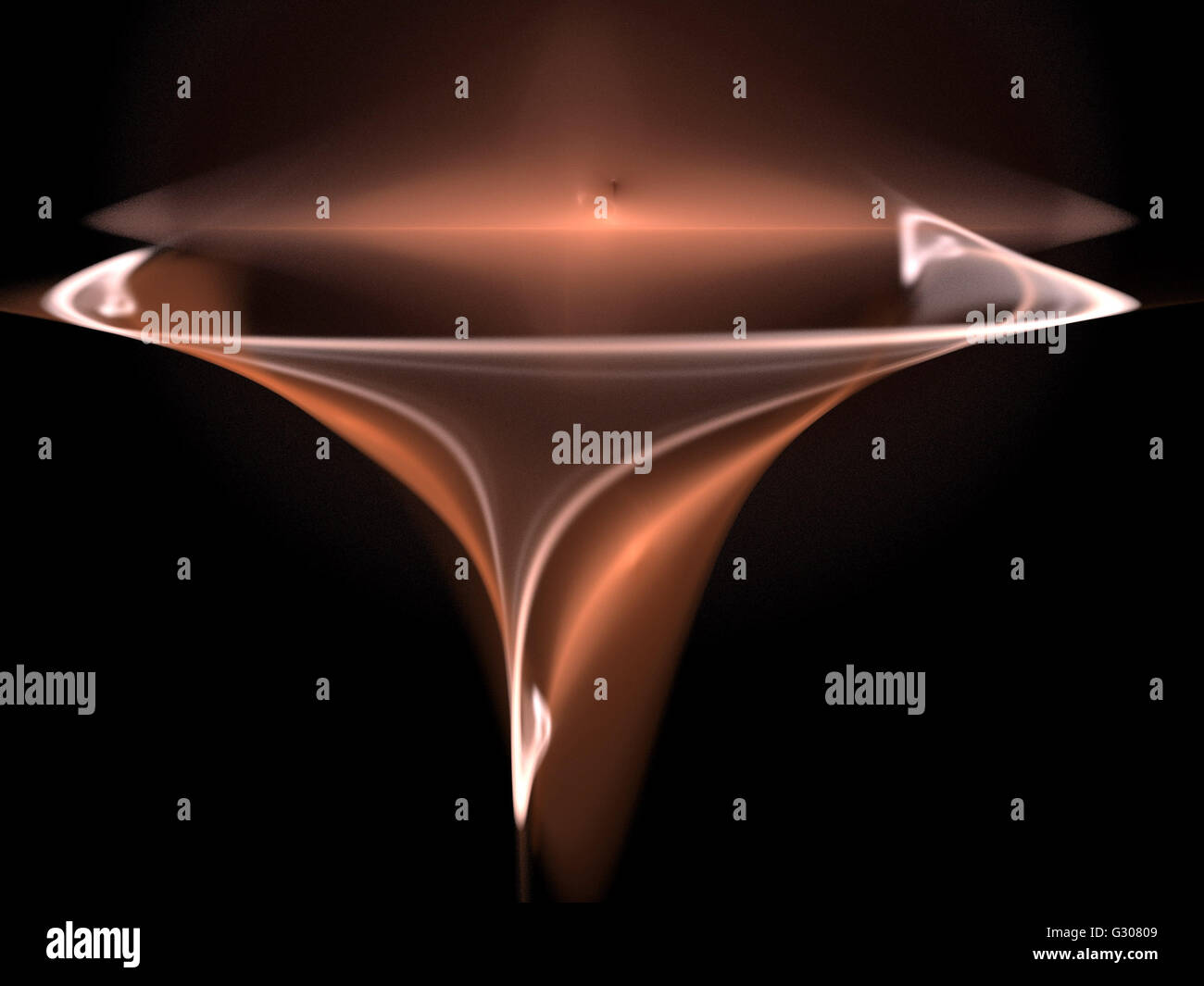 Image d'un fractal numérique avec multicolor Banque D'Images