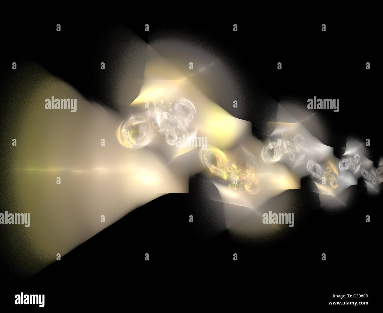 Image d'un fractal numérique avec multicolor Banque D'Images