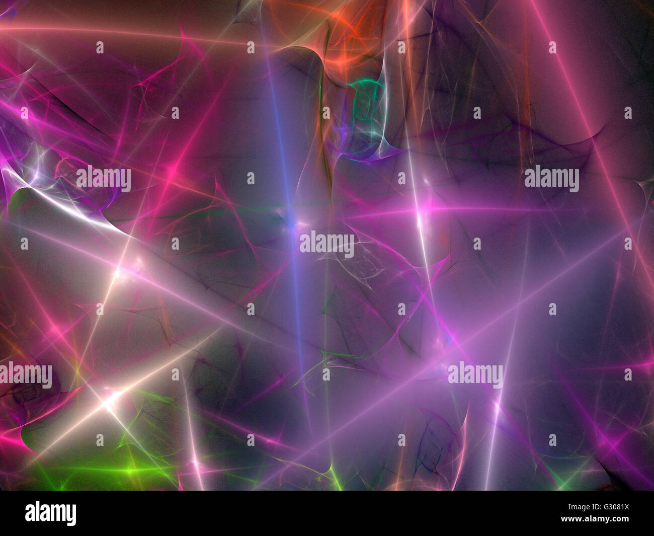 Image d'un fractal numérique avec multicolor Banque D'Images