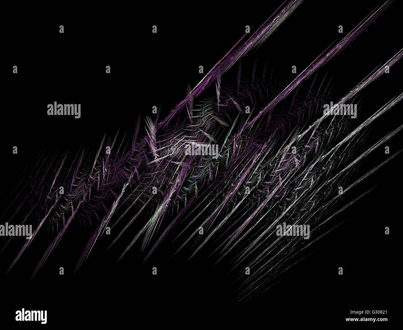 Image d'un fractal numérique avec multicolor Banque D'Images