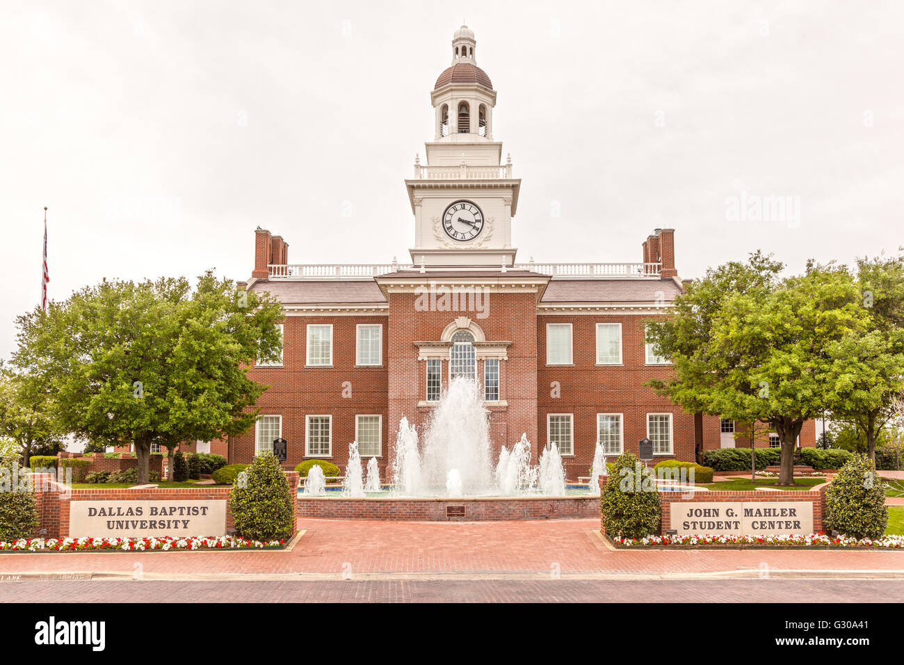 Dallas Baptist University, Texas, USA Banque D'Images