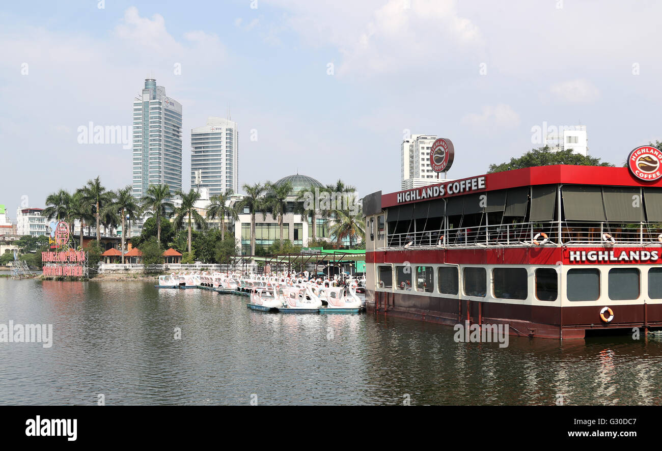 Tây Hồ, Lac de l'Ouest, Tay Ho Banque D'Images