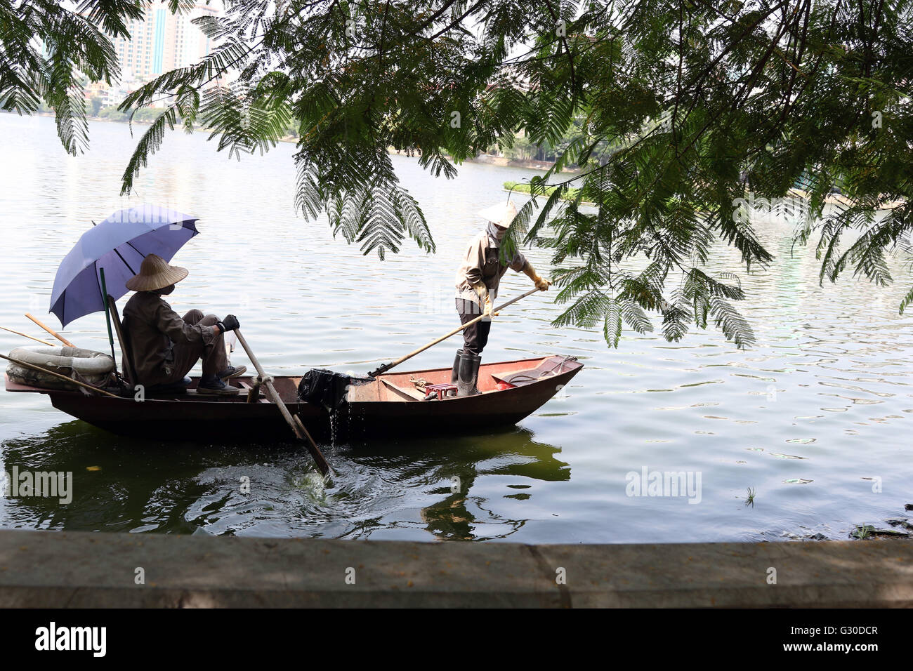 Tây Hồ, Lac de l'Ouest, Tay Ho Banque D'Images