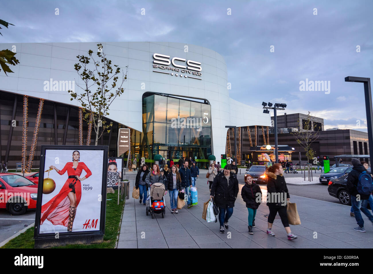 'Shopping mall shopping City Süd (SCS), l'Autriche, Niederösterreich, Autriche, Wienerwald, Vösendorf Banque D'Images