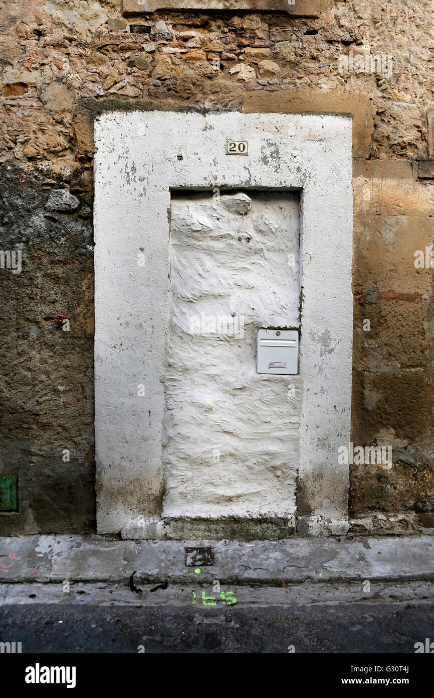 L'architecture française rustique Banque D'Images