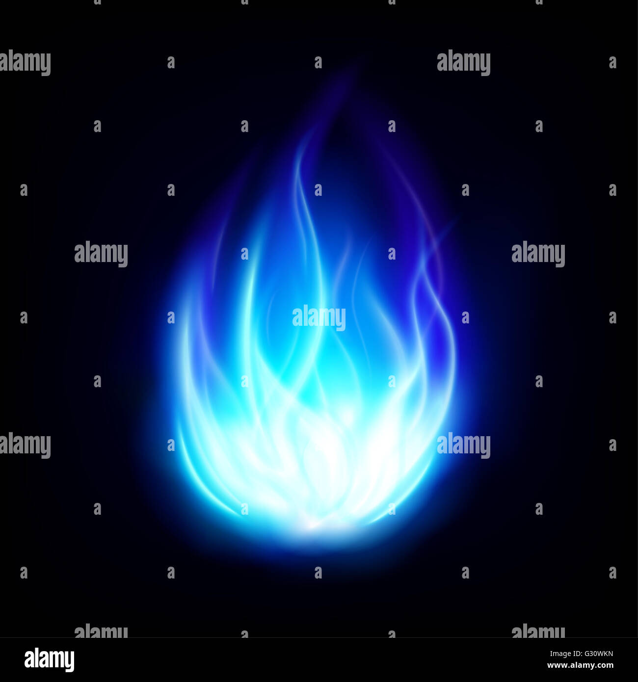 La flamme bleue Banque de photographies et d’images à haute résolution — free download